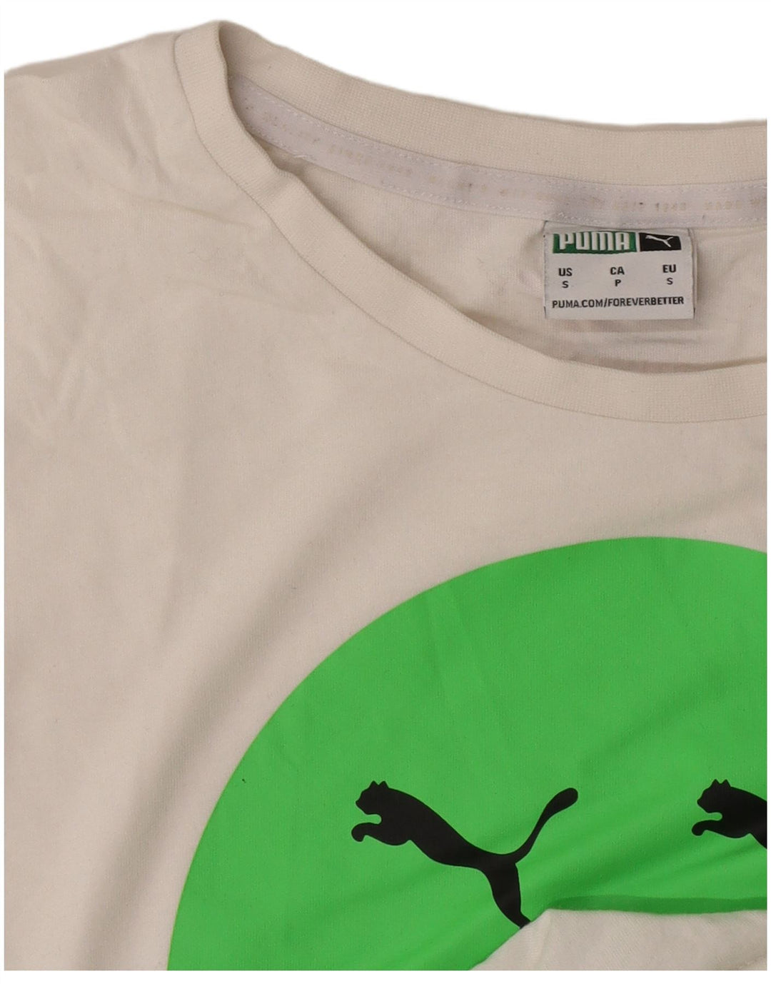 Tricou grafic Puma pentru bărbați Top mic alb