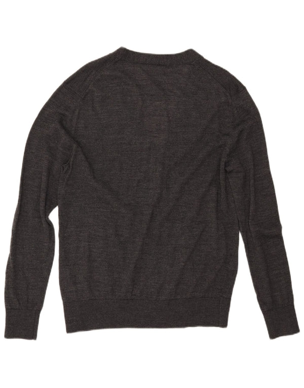 Pulover cardigan pentru bărbați ZARA, gri mediu acrilic