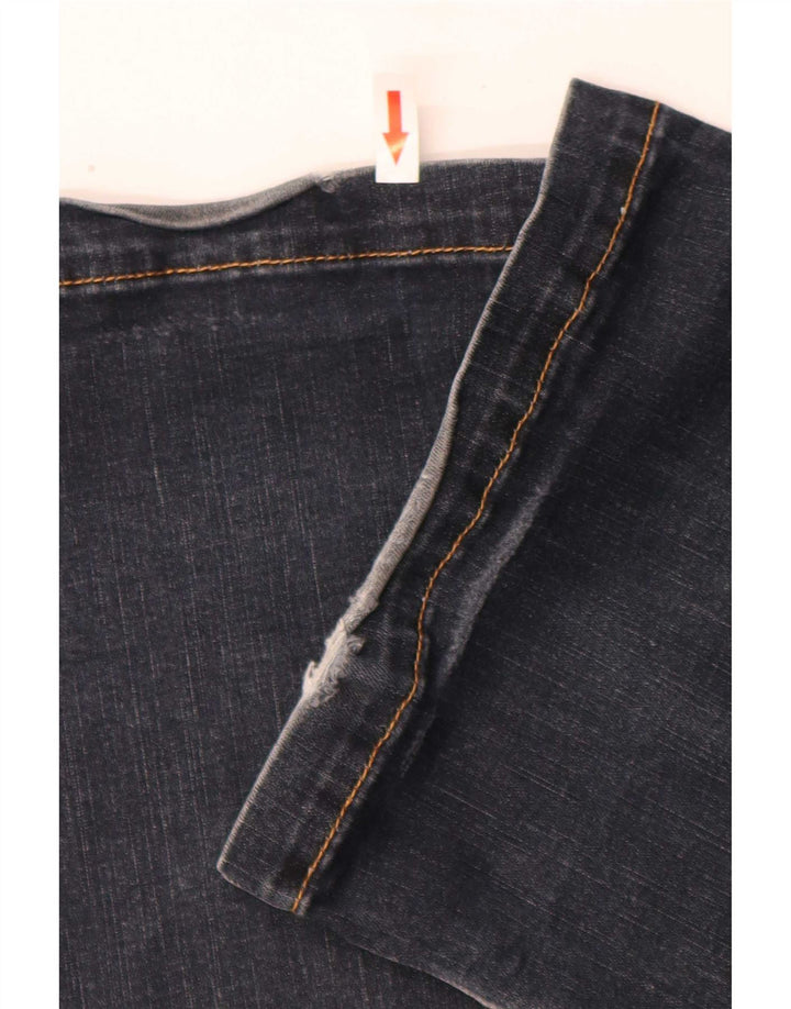 Blugi evazați pentru femei Benetton W25 L33 albastru