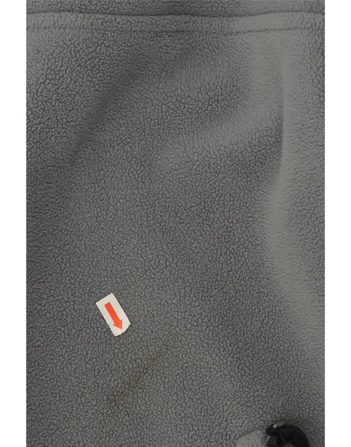 Pulover pentru bărbați Musto, cu gât cu nasturi, XL, poliester gri