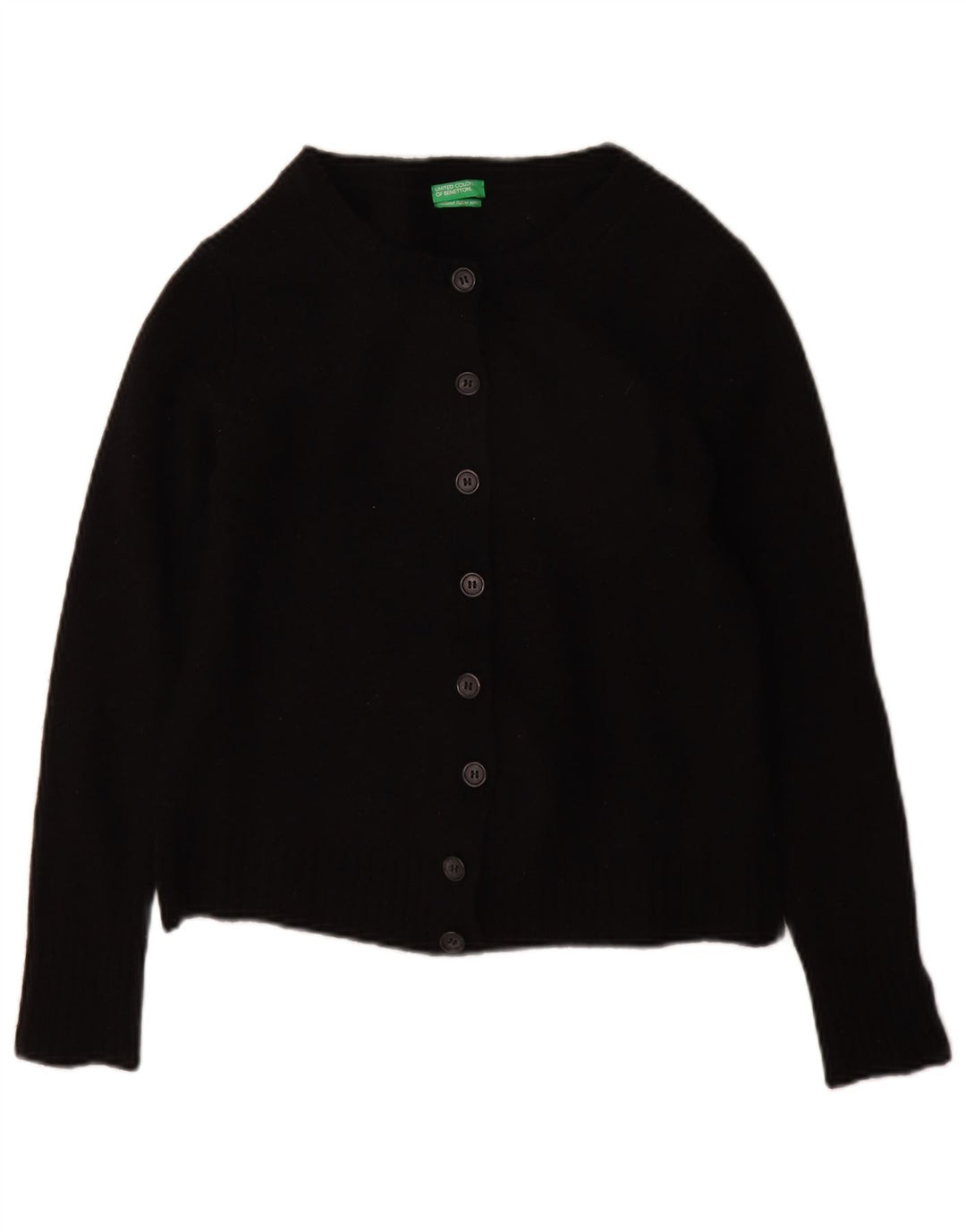 Pulover cardigan pentru femei Benetton UK 10 Small Black