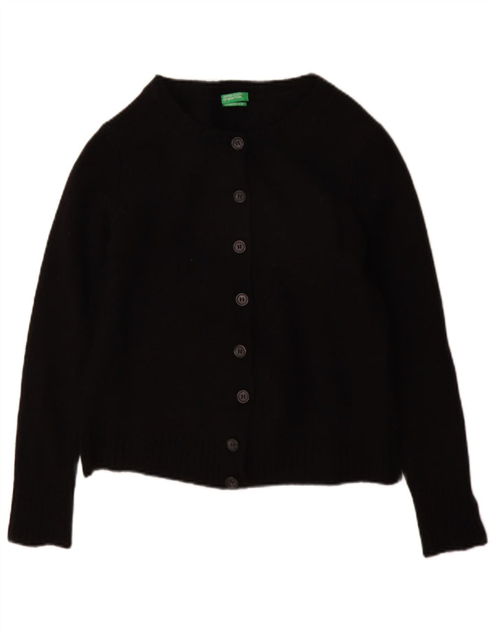 Pulover cardigan pentru femei Benetton UK 10 Small Black
