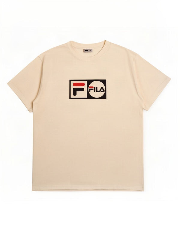 Tricou grafic pentru bărbați Fila Top XL Alb