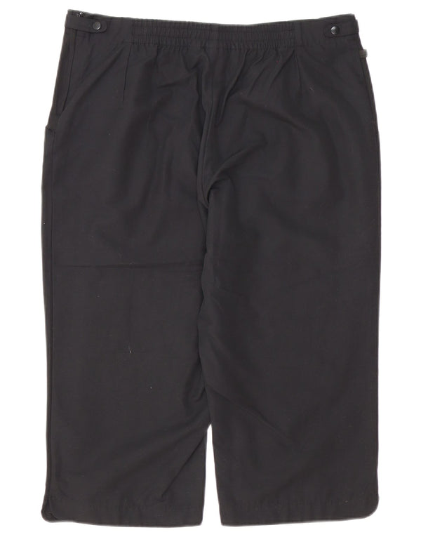Bermude Adidas pentru femei UK 16 Large W34 Bumbac negru