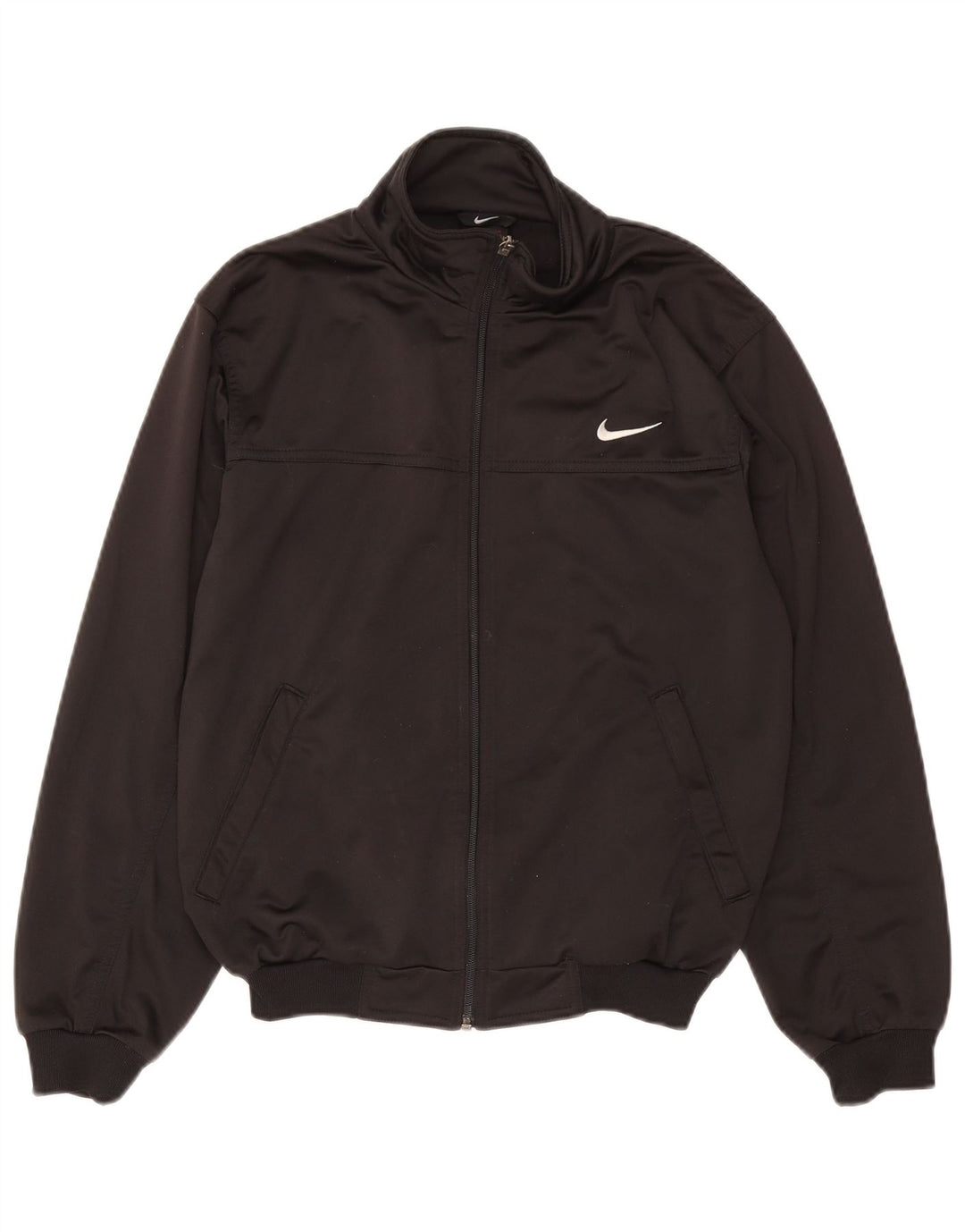 Jachetă de trening grafică Nike pentru bărbați UK 34/35 XS poliester negru