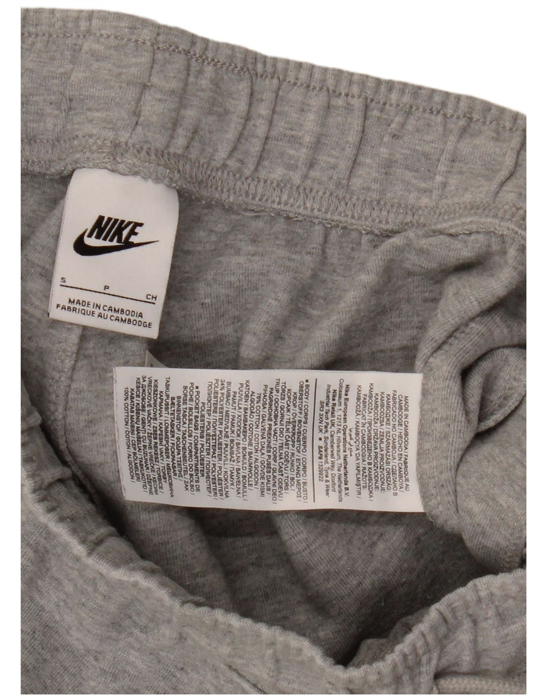 Pantaloni de trening Nike pentru bărbați Pantaloni de jogging, bumbac, gri mic