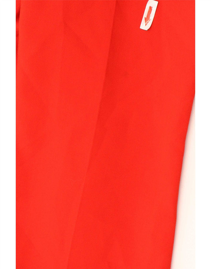 Pantaloni casual pentru femei Bootcut Zara Mici L26 L29 Poliester roșu