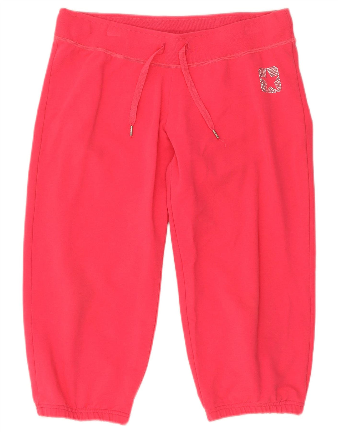 Bermude sport Converse pentru femei UK 12, bumbac mediu roz