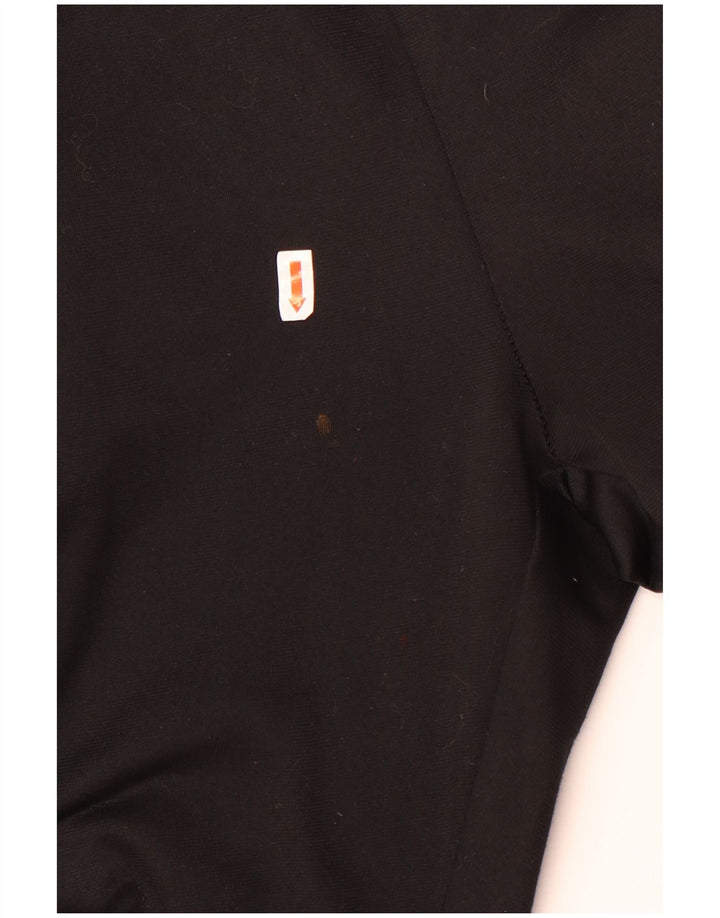 Pantaloni de trening cu grafică pentru bărbați Kappa, negru mediu, color block