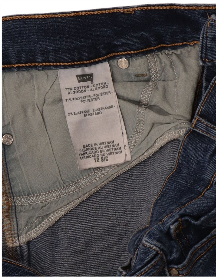 Blugi LEVI'S pentru femei 512 Bootcut US 12 Large W32 L30 Blue