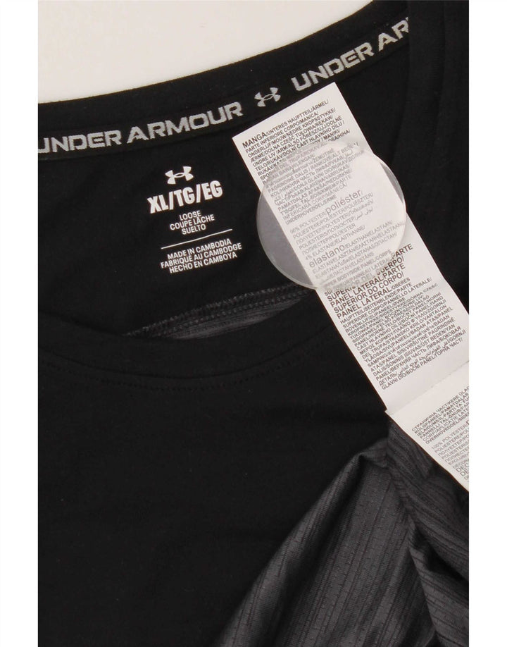 Tricou pentru bărbați Under Armour Top XL Gri poliester color bloc