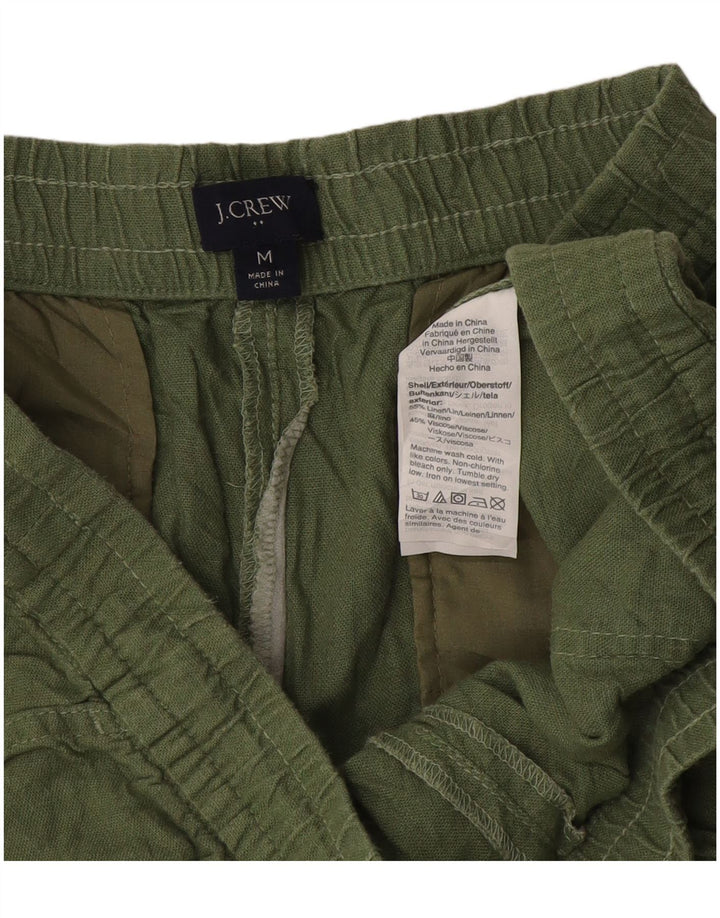 Pantaloni scurti chino pentru femei J. Crew Medium W30 Green Linen