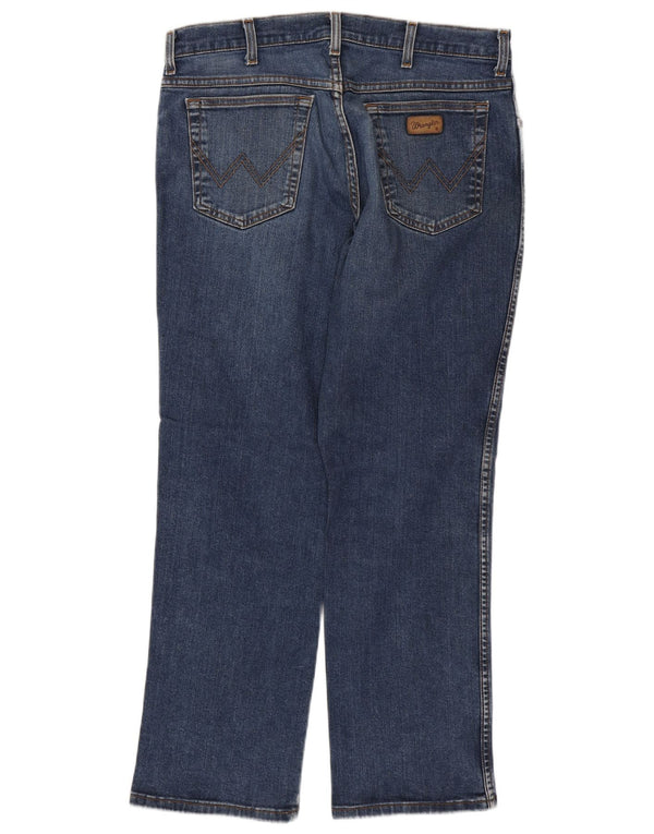 WRANGLER Blugi pentru bărbați Texas Stretch drepte W36 L30 Bumbac albastru