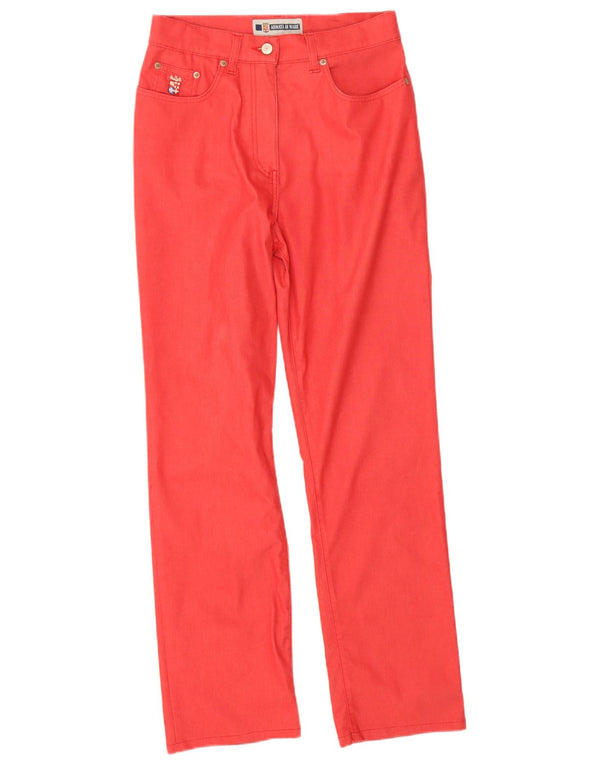 Armata Di Mare Pantaloni Drepți Damă Casual L30 L29 Bumbac Roșu