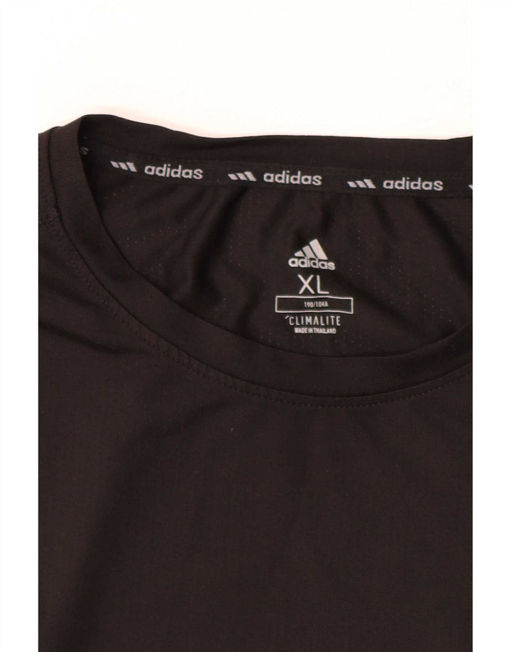 Tricou Adidas Climalite pentru bărbați Top XL Negru
