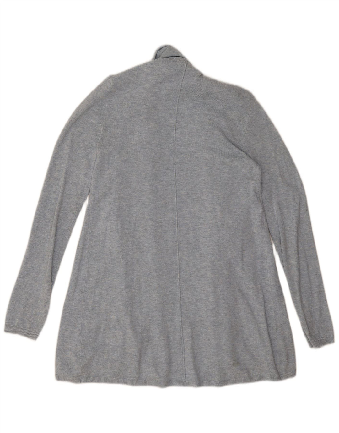 Pulover cardigan deschis pentru femei Zara UK 14 Medium Gri Viscose