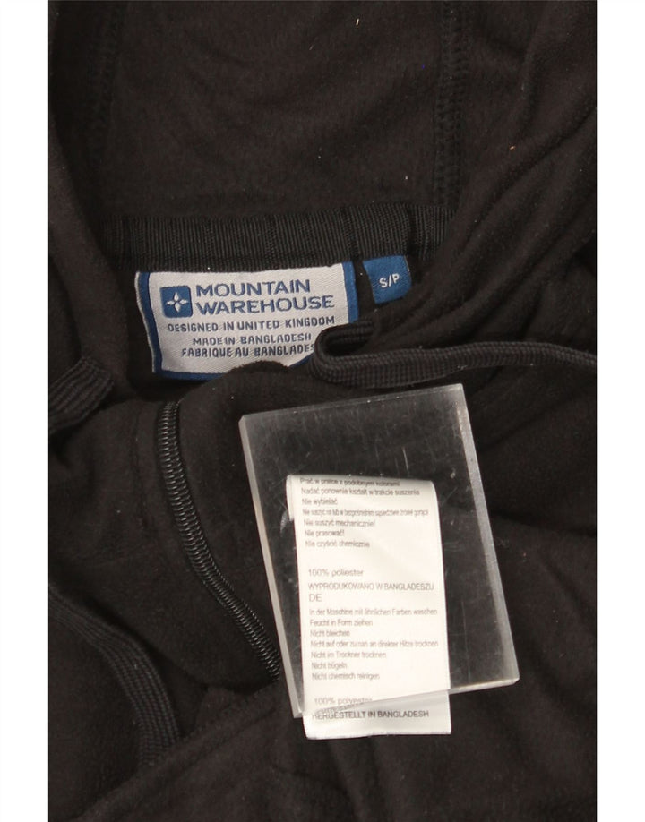 MOUNTAIN WAREHOUSE Jachetă din lână cu glugă pentru bărbați UK 36 Poliester negru mic