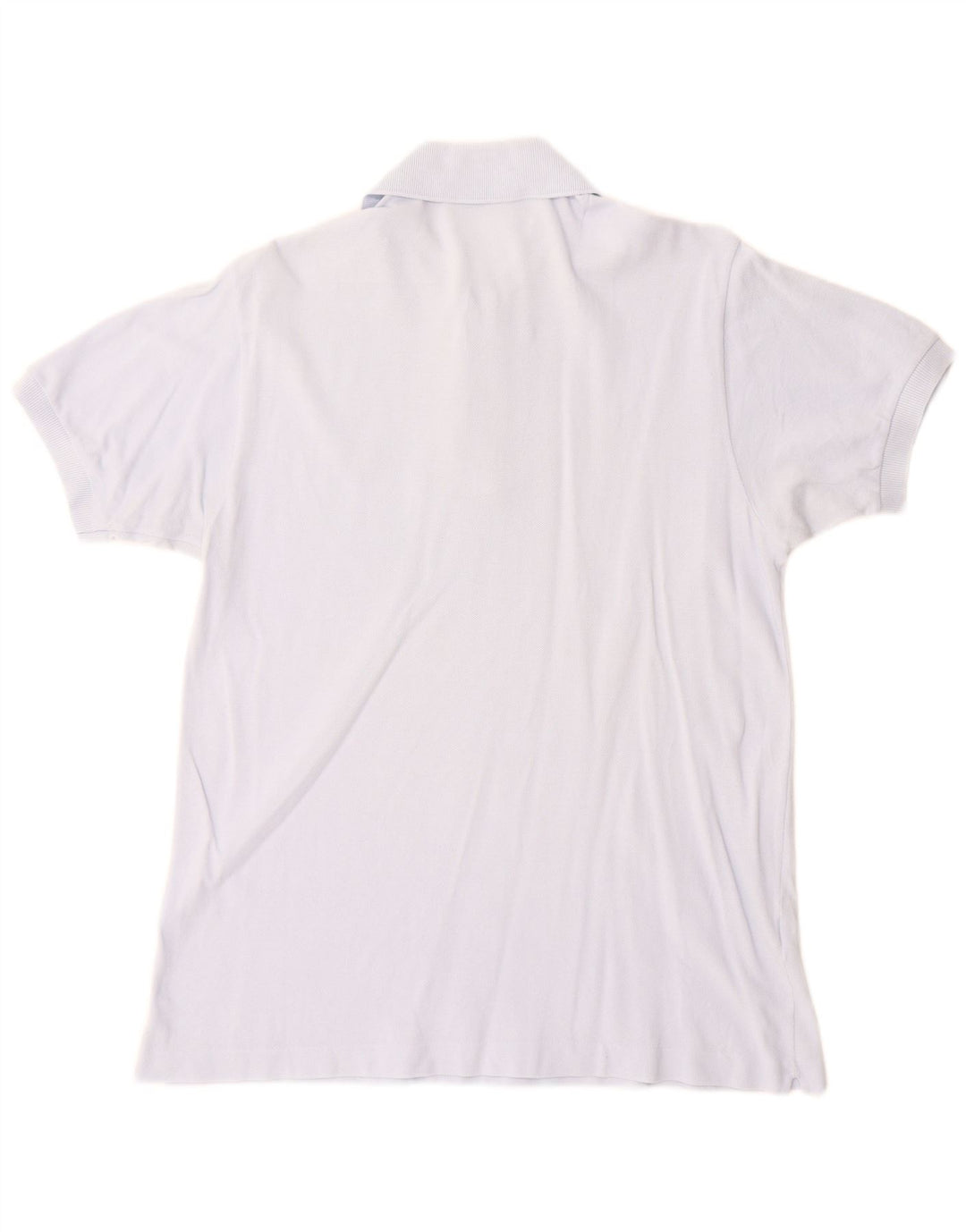 Tricou polo Lacoste pentru bărbați, mărimea 4, bumbac albastru mediu