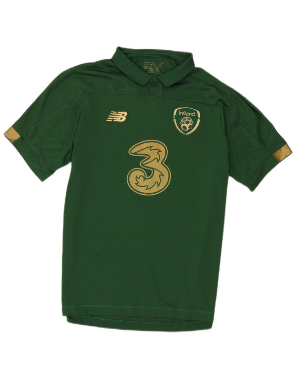 Tricou polo cu grafic pentru bărbați New Balance Poliester verde mare