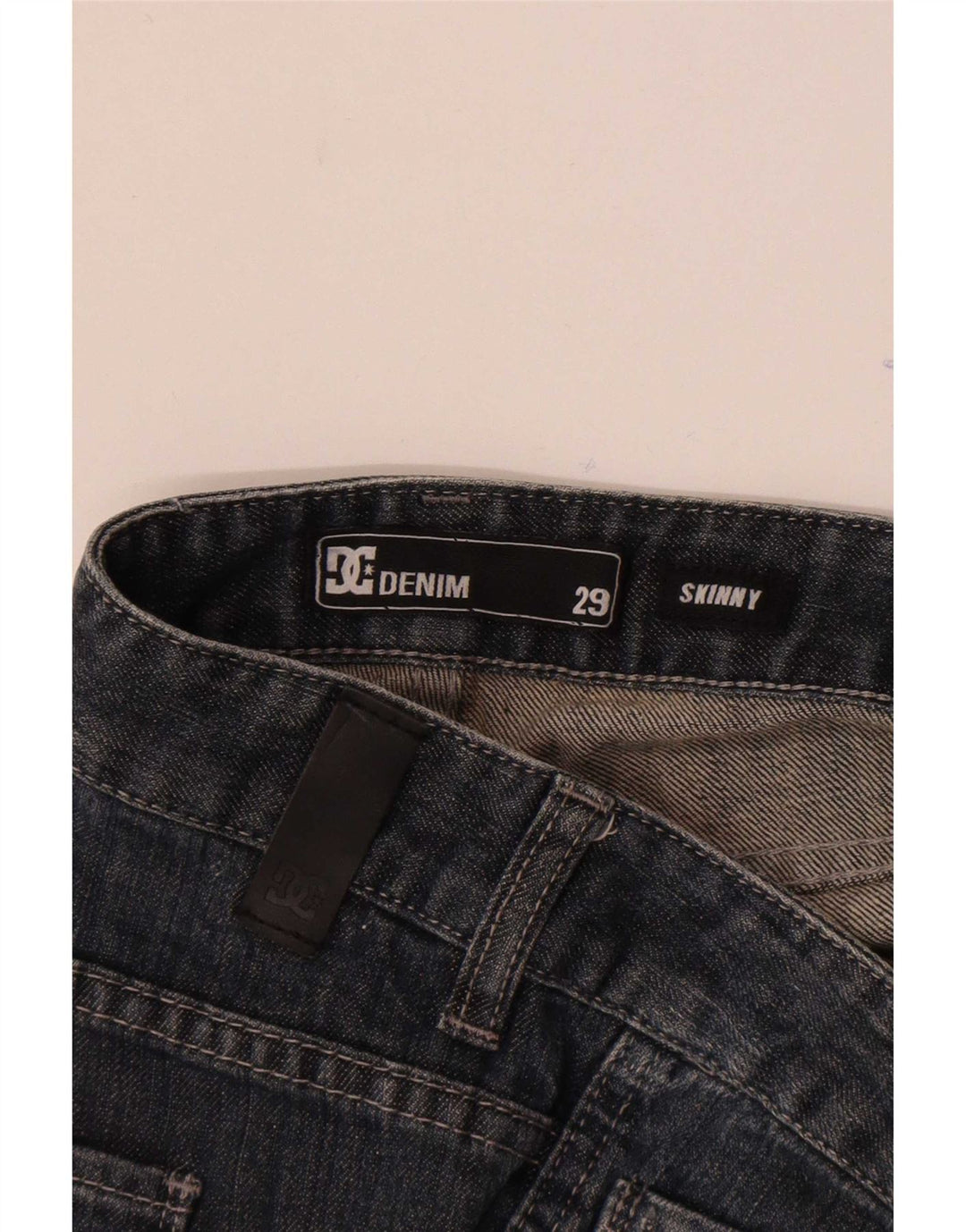 Blugi skinny pentru femei DC W29 L26 Albastru