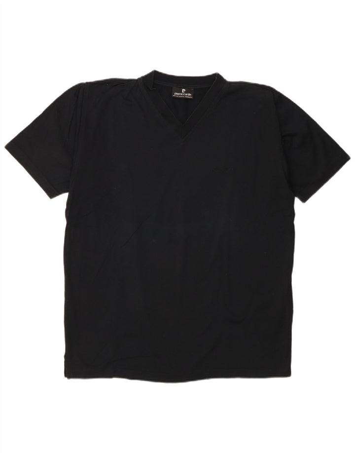 Pierre Cardin Tricou Bărbați Top Mediu Negru Bumbac