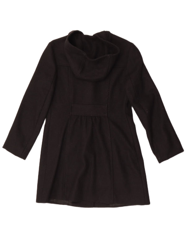 Duffle Coat pentru femei Benetton IT 42 Medium Negru Lână
