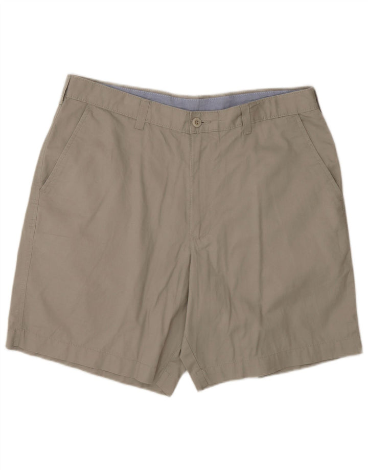 Marks & Spencer Pantaloni scurți chino pentru bărbați Blue Harbour W36, bumbac gri mare