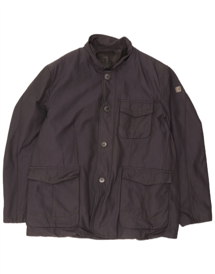 Jachetă Trussardi pentru bărbați, IT 58 4XL, poliester bleumarin