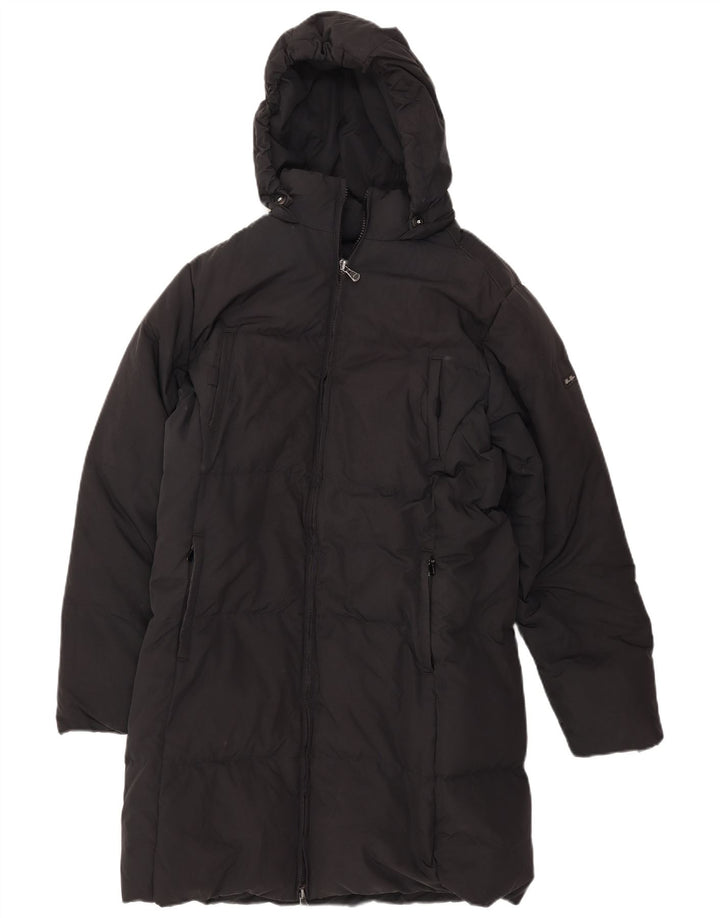 Palton capitonat cu glugă pentru bărbați Champion UK 38 Medium Black