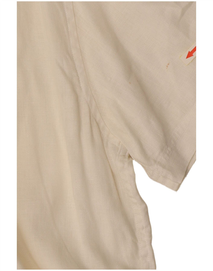 Cămașă Timberland pentru bărbați, cu mânecă scurtă, cu formă regulată, XL, in alb