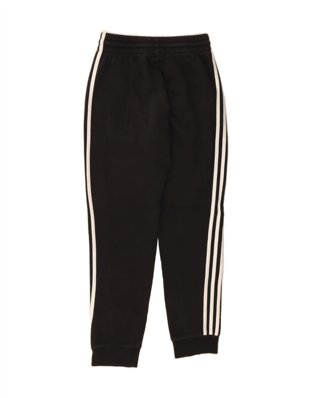 ADIDAS Womens Tracksuit Trousers Joggers Small Black Cotton Vintage Adidas and Second-Hand Adidas from Messina Hembry 
