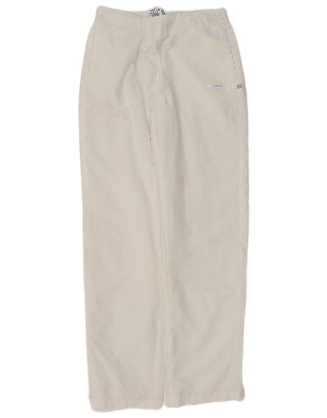 Pantaloni de trening Adidas pentru femei UK 14, mare, alb, poliester