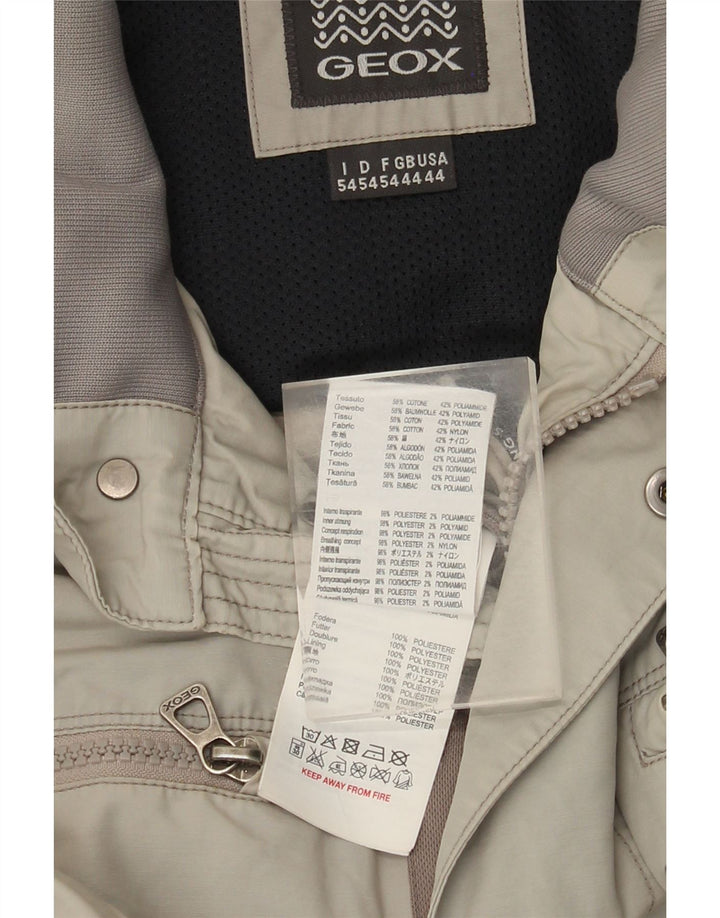 Jachetă Bomber Geox pentru bărbați UK 44 2XL bumbac gri