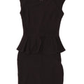 Rochie Lipsy pentru femei peplum UK 8, poliester negru mic