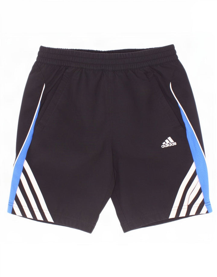 Pantaloni scurți sport pentru băieți Adidas 9-10 ani, negru, poliester