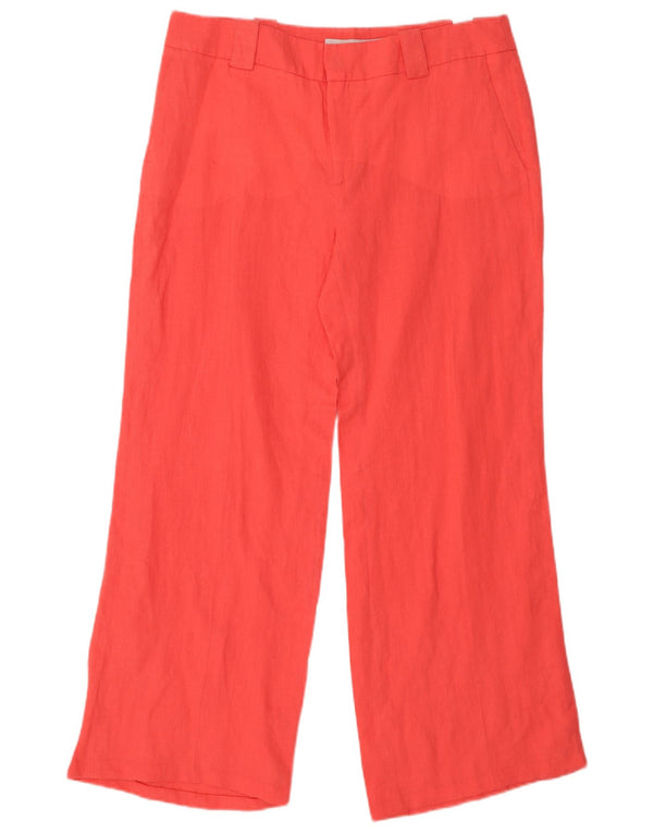 Pantaloni chino pentru femei cu picioare largi Zara EU 42 L32 L29 L29 Roz