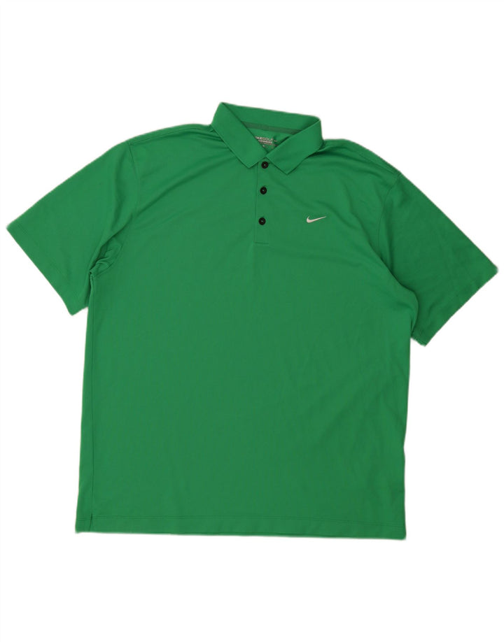 Tricou polo NIKE Dri Fit pentru bărbați XL Poliester verde