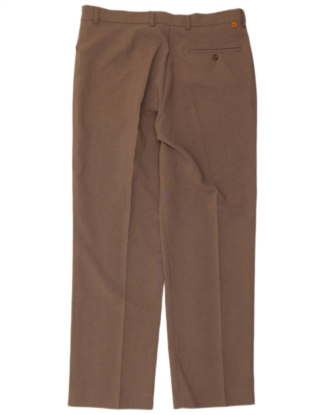 Pantaloni casual drepti FARAH pentru bărbați W36 L31 maro poliester