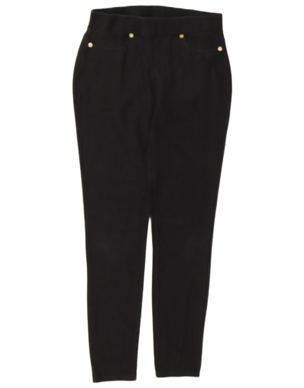 Leggings pentru femei Michael Kors UK 14, bumbac mediu negru