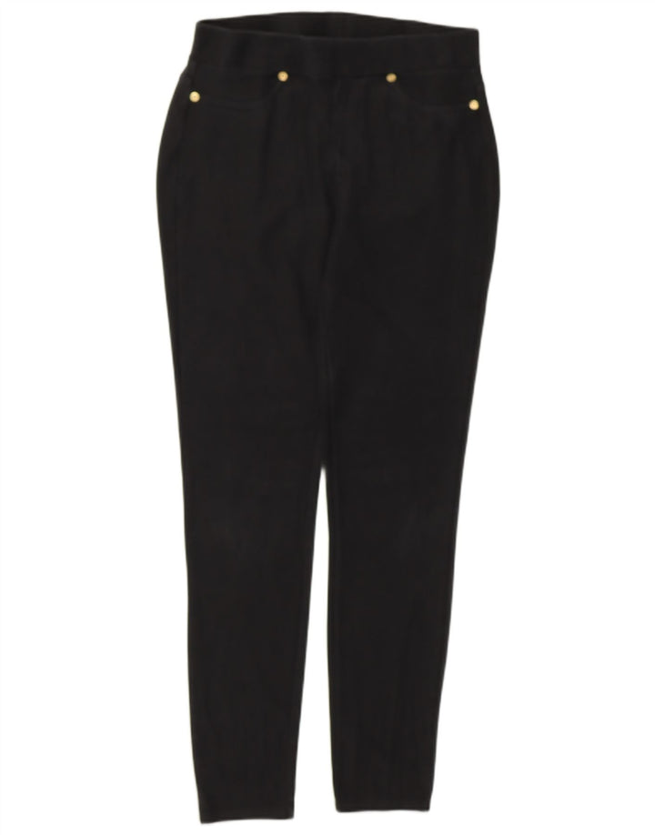 Leggings pentru femei Michael Kors UK 14, bumbac mediu negru