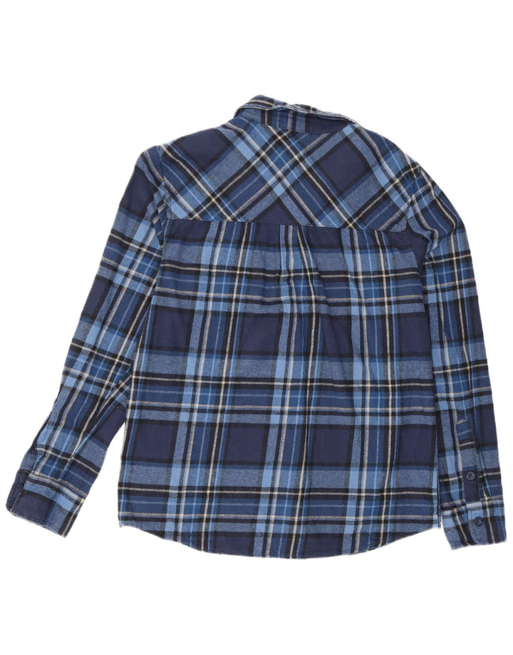 Cămașă de flanel pentru bărbați Mountain Warehouse, cu carouri medii bleumarin