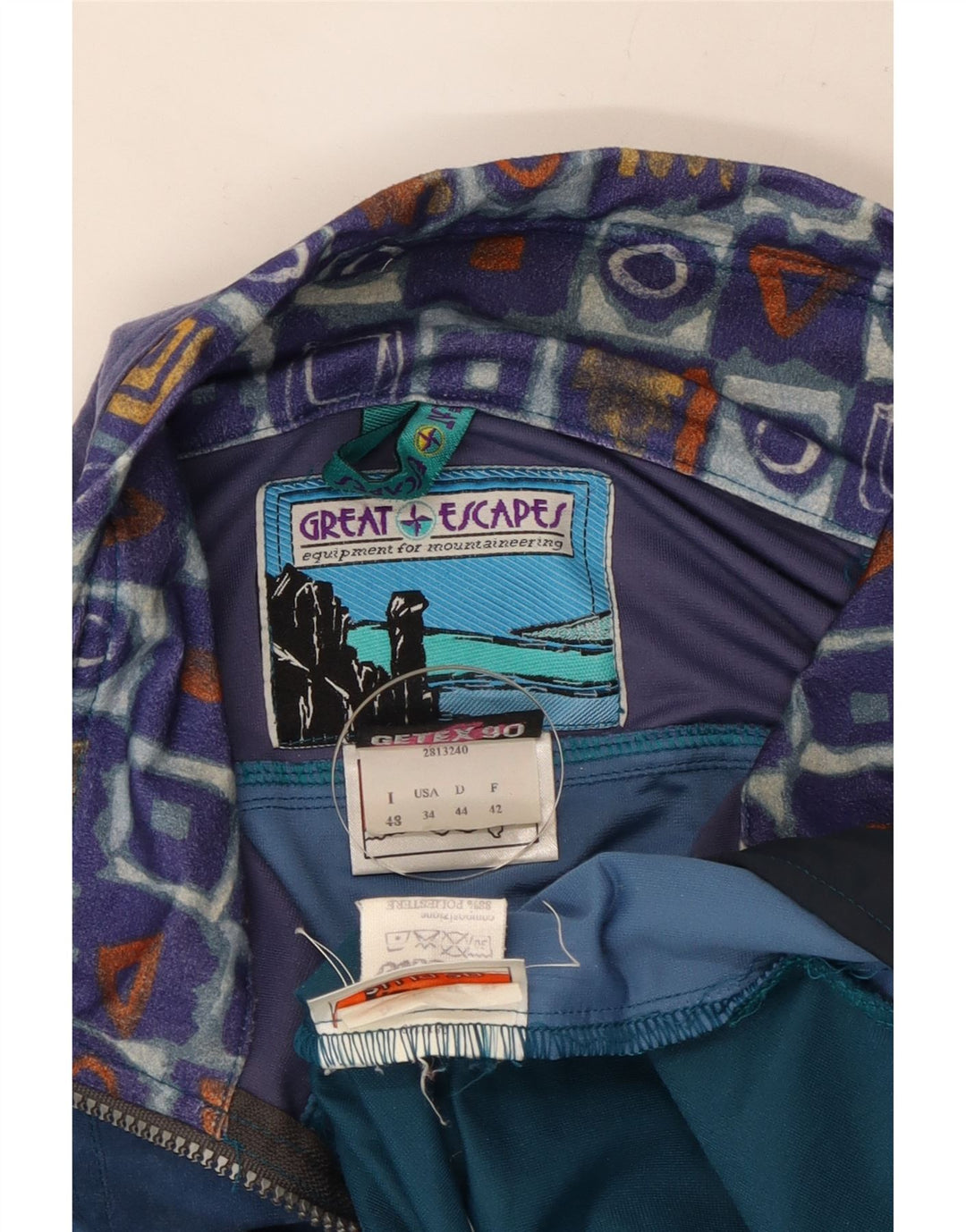 Jachetă de trening pentru bărbați Great Escapes IT 48 Medium Multicolor