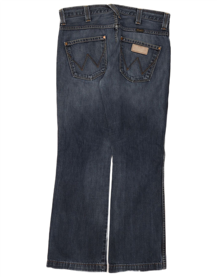 Blugi pentru bărbați Wrangler Dayton Bootcut W34 L32, bumbac albastru