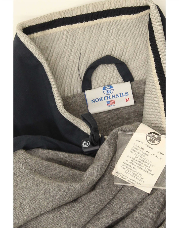 Jachetă Bomber North Sails pentru bărbați UK 38 Medium, bleumarin, bumbac color bloc