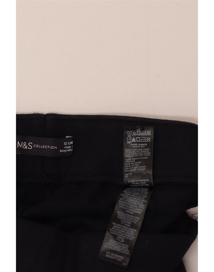 Leggings pentru femei Marks & Spencer UK 12 Poliester mediu bleumarin