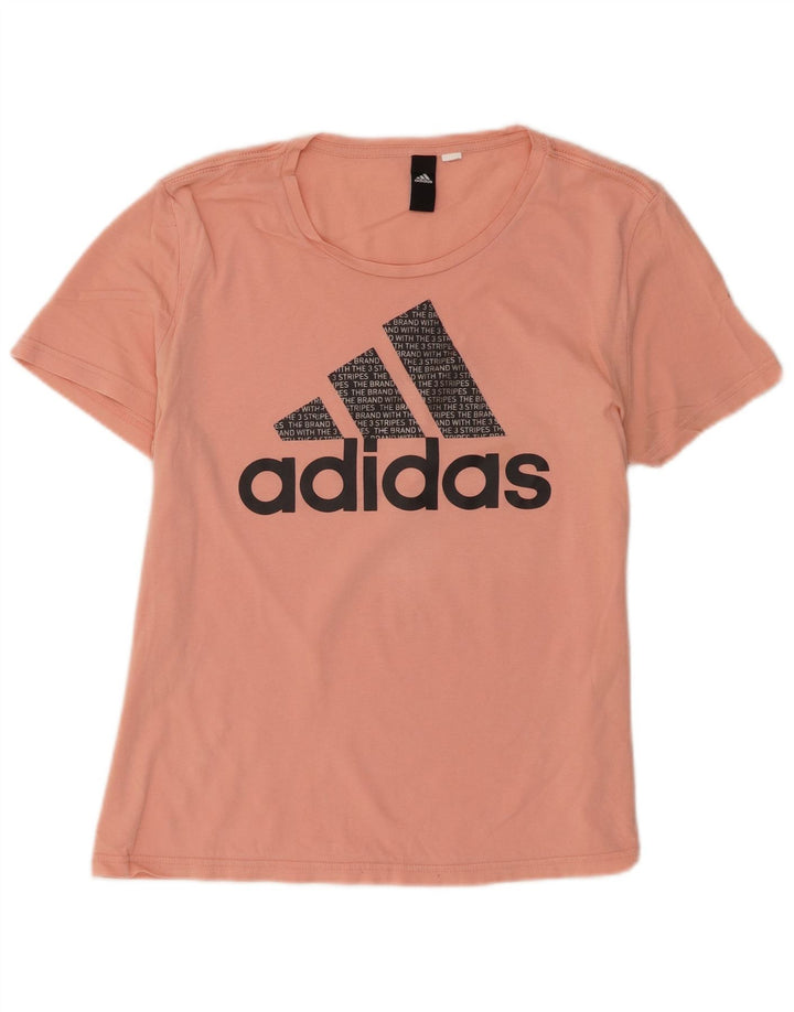 Tricou grafic Adidas pentru femei Top UK 14 Medium Orange