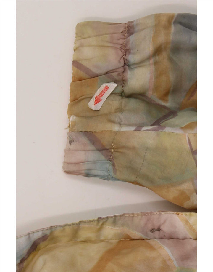 C & A Jachetă de ploaie cu model abstract pentru femei UK 16 mare, multicoloră