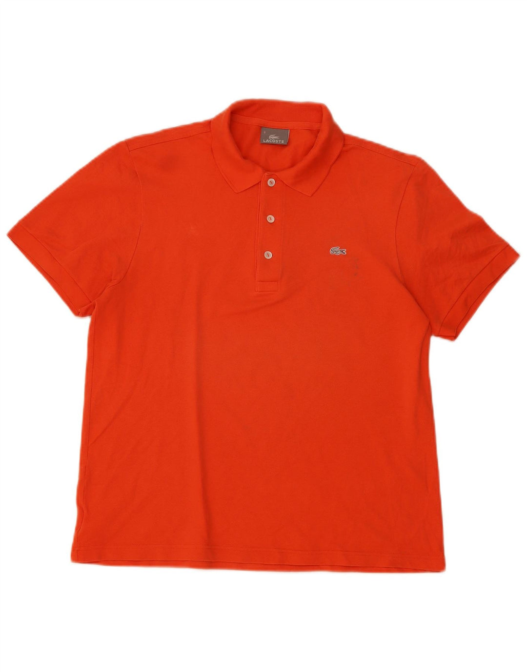 Tricou polo Lacoste pentru bărbați mărimea 5 mare portocaliu