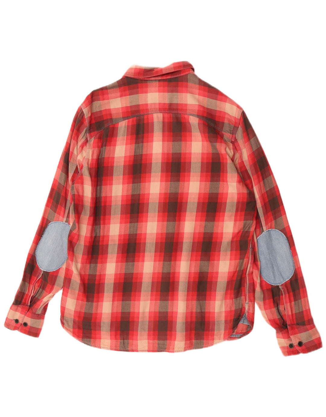 Cămașă de flanel pentru bărbați Levi's, bumbac cu carouri mari, roșii