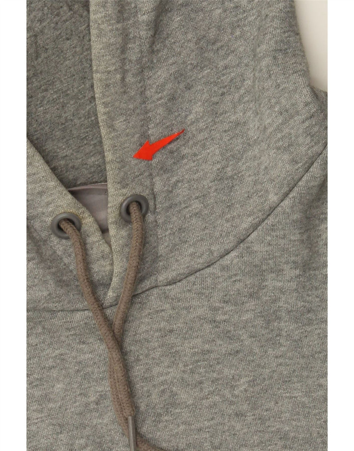 Pulover pentru bărbați Puma Graphic Hoodie Jumper mic, gri, color block, bumbac